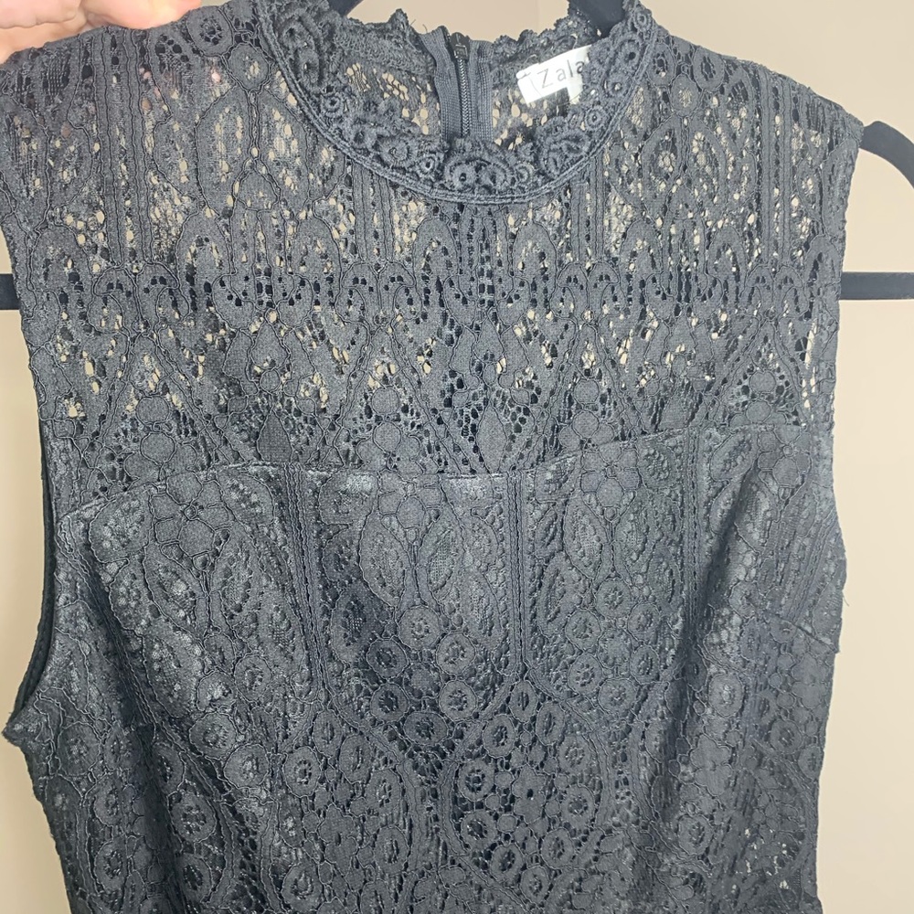 Zalalus black sleeveless dress  size 6